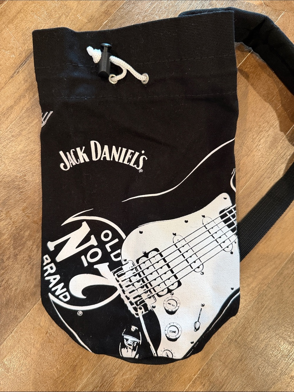 Jack Daniel’s Bottle Sack Cinch Bag